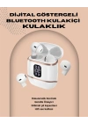 Kulakiçi Bluetooth Kulaklık V5.3 – 4’lü Set, Dijital Ekranlı, Gürültü Engelleme