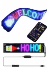 Kumandalı App Kontrollü LED Ekran 16X192 Led Matrix Araç Camı Yazısı
