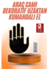 Kumandalı El Led Araba İçi 4 Farklı Mod El Orta Parmak Led