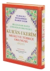 Kuranı Kerim Meali ve Türkçe Okunuşlu Rahle Boy Bilgisayar Hatlı Üçlü (Kod.004)