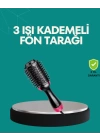 Kurutmalı Saç Şekillendirici Fönlü Fırça 1200 Watt Güç