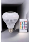 Lamba Led Hoparlör Dayanıklı ve Uzun Ömürlü Bluetooth Hoparlör