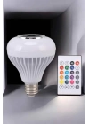 Lamba Led Hoparlör Dayanıklı ve Uzun Ömürlü Bluetooth Hoparlör