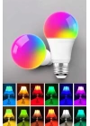 Led Ampul Enerji Dostu RGB Işıklı 100W Led Işık