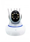 LED Aydınlatmalı 5 Antenli Motorlu 1080P Wifi Kamera Sensörlü