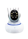 LED Aydınlatmalı 5 Antenli Motorlu 1080P Wifi Kamera Sensörlü