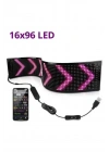 Led Ekran Matrix Panel En Büyük Boy 16X96 Araba Yazısı 19.2x89.8 cm