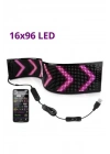 Led Ekran Matrix Panel En Büyük Boy 16X96 Araba Yazısı 19.2x89.8 cm