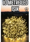 Led Işık 10 Metre Gün Işığı Parlak ve Doğal Ağaç Süsleme