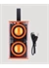 LED Işıklı Taşınabilir Bluetooth Hoparlör – Canlı Ses ve Şık Tasarım