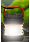 Led Lamba Kamp Lambası Hafif Taşınabilir Şarj Süreli Akordeon El Fenerli