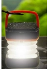 Led Lamba Kamp Lambası Hafif Taşınabilir Şarj Süreli Akordeon El Fenerli