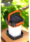 Led Lamba Kamp Lambası Hafif Taşınabilir Şarj Süreli Akordeon El Fenerli