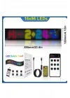Led Matrix Bluetooth Bağlantılı Araç Camına Uygun Pixsel Görünümlü 16X96