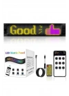 Led Matrix Bluetooth Bağlantılı Araç Camına Uygun Pixsel Görünümlü 16X96