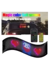 Led Panel Cama Yapışan Telefon Kontrollü Led Ekran Panel 16*64 Led Sayısı