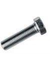 M5X15 Civata DIN 933 8,8 Beyaz Tam Paso (10 Adet)