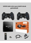 M8Pro Android TV Box ve Retro Oyun Konsolu – 10K Ultra HD Görüntü