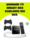 M8Pro Android TV Box ve Retro Oyun Konsolu 64GB