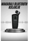 Makaralı Bluetooth Kulakiçi Yaka Kulaklığı Kablosuz Kulaklık