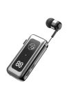 Makaralı Kulaklık SD Kart Girişli Dijital Göstergeli Kablolu Bluetooth Kulaklık