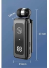 Makaralı Kulaklık SD Kart Girişli Dijital Göstergeli Kablolu Bluetooth Kulaklık