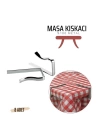 Masa Örtüsü Klipsi - Metal Masa Kelepçesi Masa Örtüsü Sabitleyici  8 ADET
