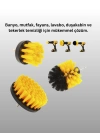 Matkap Uyumlu Temizlik Fırçası Seti 3’lü Çok Amaçlı