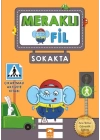 Meraklı Fil-Sokakta-Çıkartmalı Aktivite Kitabı