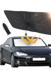 Mercedes CLA, Audi A5, BMW 4 Serisi, VW Arteon, Toyota Camry Uyumlu Oto Şemsiye