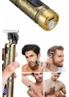 Metal Gövdeli Saç Sakal Çizim Kesme Tıraş Makinesi Kısaltma Makinesi