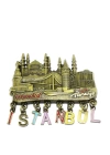 Metal İstanbul Temalı Yöresel Magnet 2alk86