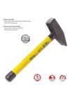 Metal Saplı Çekiç 1500 Gr
