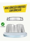 Metalize Reflektörlü Katlanabilir Araç Güneşliği – Yüksek Performanslı Isı ve UV Koruması