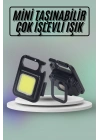 Mıknatıslı Parlak Led Işık 3 Fonksiyonlu Şarj edilebilir Ledli Mini Taşınabilir