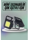 Mıknatıslı Parlak Led Işık 3 Fonksiyonlu Şarj edilebilir Ledli Mini Taşınabilir