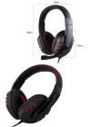Mikrofonlu Gamer Kulaklık Oyuncu Kulaklığı Yüksek Ses Kaliteli Stereo Yumuşak Yastıklar