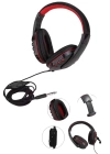 Mikrofonlu Gamer Kulaklık Oyuncu Kulaklığı Yüksek Ses Kaliteli Stereo Yumuşak Yastıklar