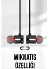 Mikrofonlu Kablosuz Sport Kulak İçi Mıknatıslı Kulaklık