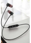 Mikrofonlu Kablosuz Sport Kulak İçi Mıknatıslı Kulaklık