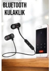 Mikrofonlu Kablosuz Sport Kulak İçi Mıknatıslı Kulaklık