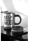 Mikser Kupa Yazılı Mug Bardak Karıştırma Özelliği