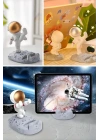 Mini Astronot Model Telefon ve Tablet Tutucu Standı