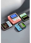 Mini Atari El Atarisi 3.5 inç Ekran Çift Konsol 666 Adet Retro Oyun Gameboy El Atarisi