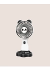 Mini Fan Hayvan Figürlü – Şarj Edilebilir Taşınabilir El Vantilatörü