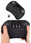 Mini Klavye Gaming Pc Playstation Ledli Mouse Rgb Mouse Bluetooth Usb