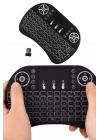 Mini Klavye Gaming Pc Playstation Ledli Mouse Rgb Mouse Bluetooth Usb