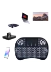 Mini Klavye Gaming Pc Playstation Ledli Mouse Rgb Mouse Bluetooth Usb