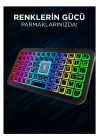 Mini Klavye Smarttv Işıklı Bluetooth Kablosuz Televizyon Ps3 Dizüstü Tabletler Ve Telefonlar İçin