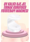 Mini Taşınabilir Kalıcı Oje Jel Tırnak Kurutucu Fototerapi Makinesi